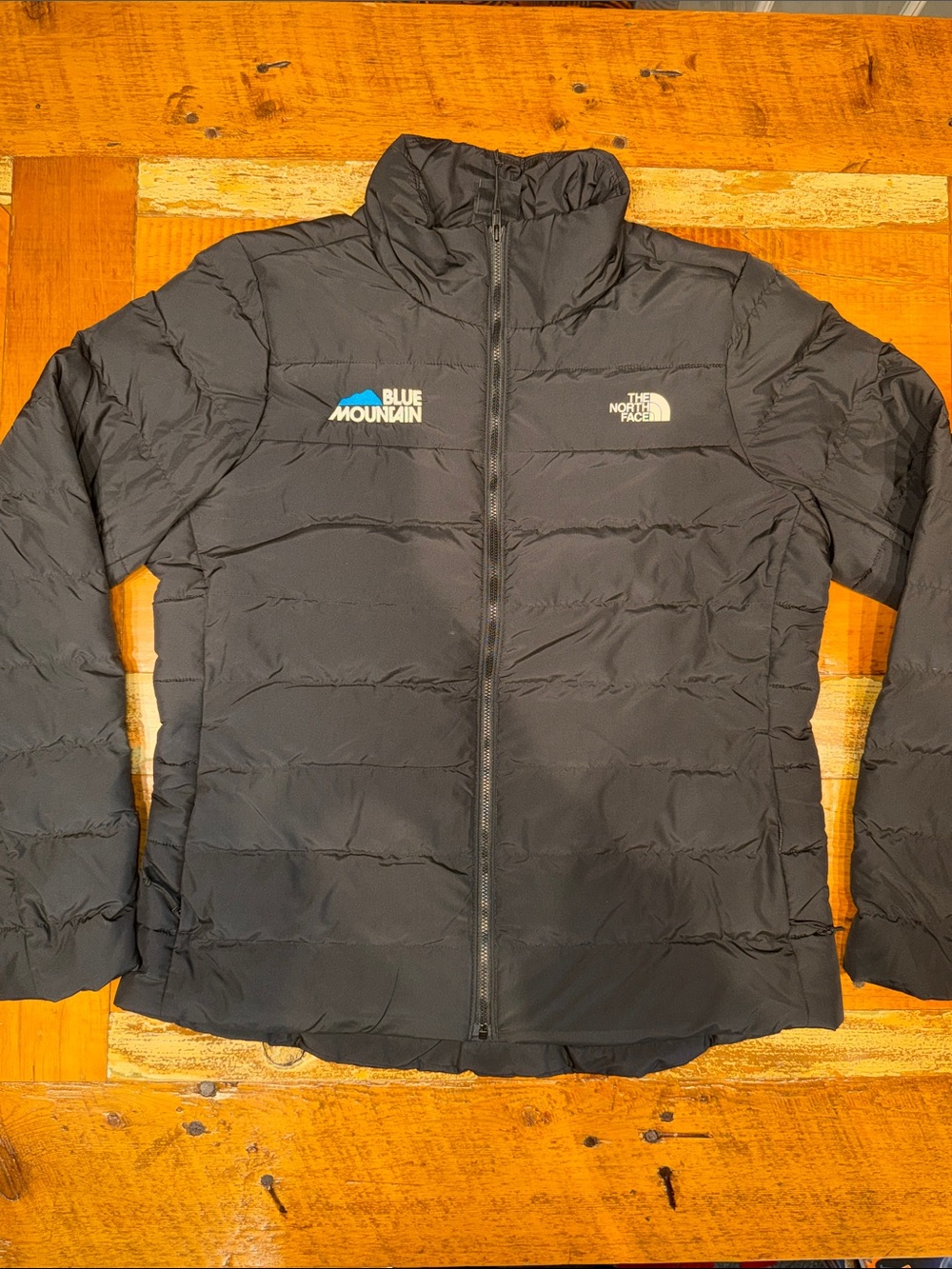 The North Face Puffer Jacket Blue Mountain